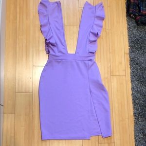 Lilac mini Dress